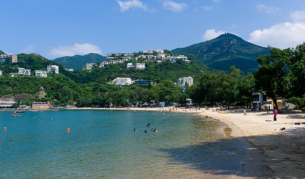Stanley - an attractive seaside town in the south of Hong Kong